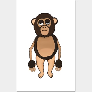 Monkey #BabyLegs Posters and Art